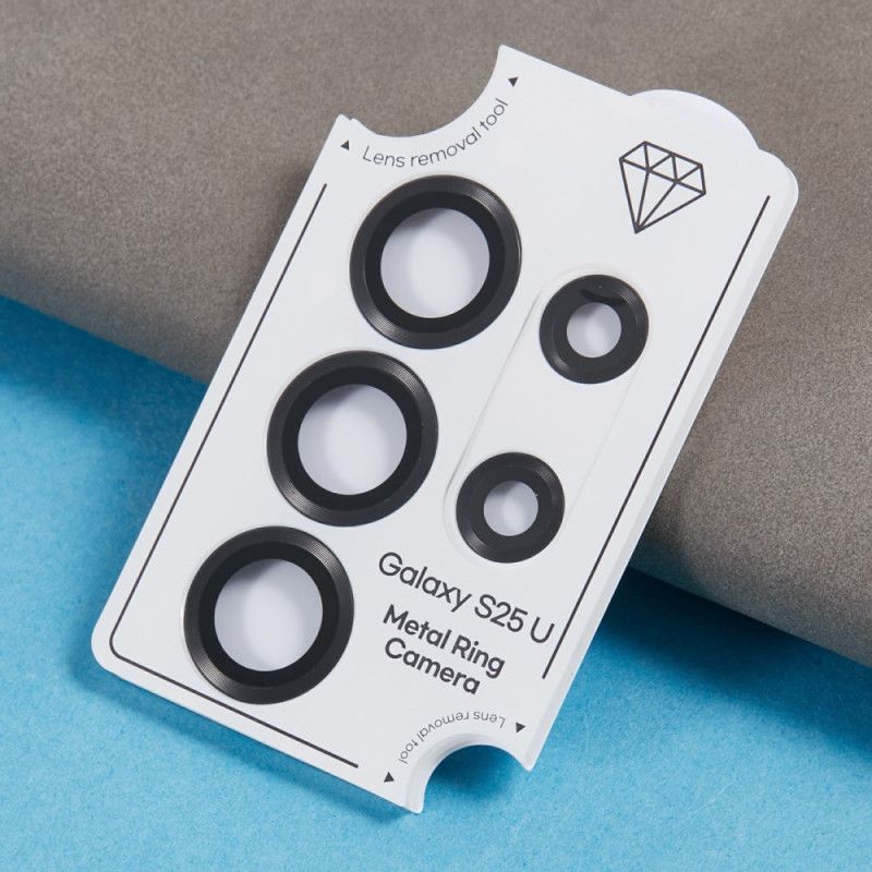 Metall-linsenschutzfolie Für Samsung Galaxy S25 Ultra 5g Galvanisiert Und Aus Gehärtetem Glas