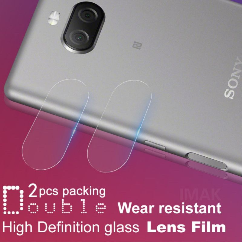 Schutz Aus Gehärtetem Glas Für Sony Xperia 10 Imak Objektiv