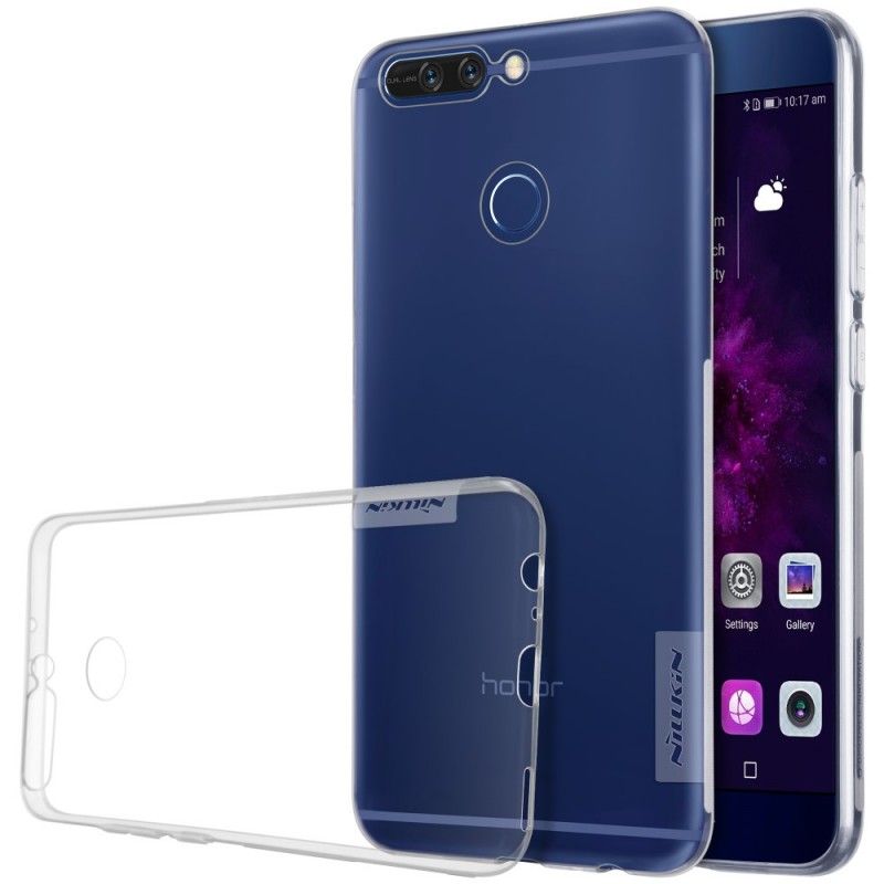 Hülle Für Honor 8 Pro Braun Transparenter Nillkin