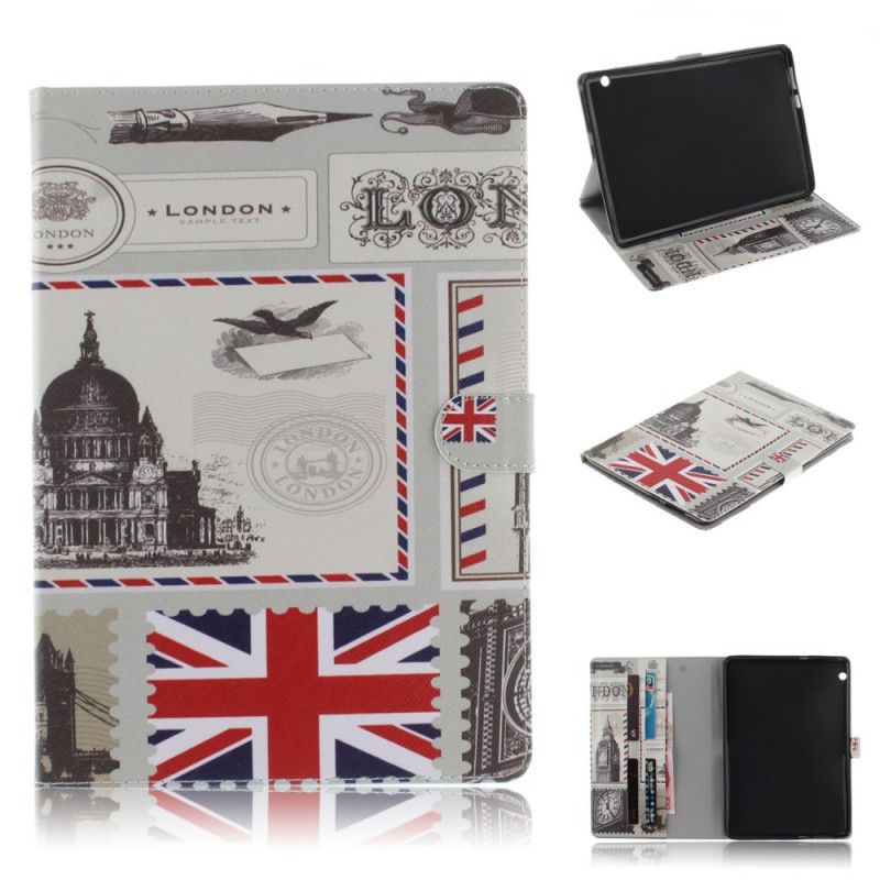 Lederhüllen Huawei MediaPad T3 10 Handyhülle London Reise