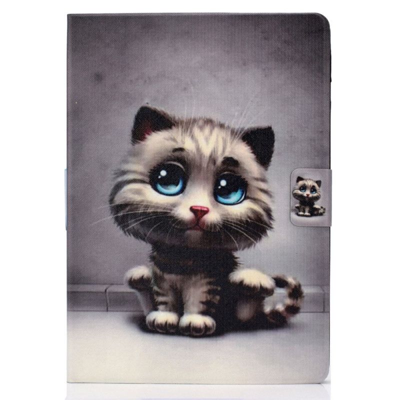 Lederhüllen Huawei MediaPad T3 10 Kätzchenblaue Augen