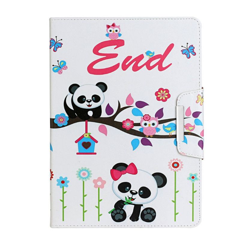 Lederhüllen Huawei MediaPad T3 10 Panda-Ende