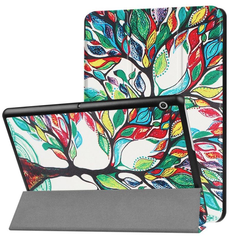 Smart Case Huawei MediaPad T3 10 Farbiger Baum