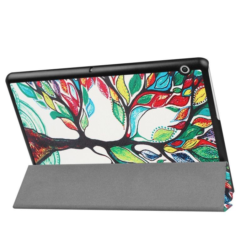 Smart Case Huawei MediaPad T3 10 Farbiger Baum