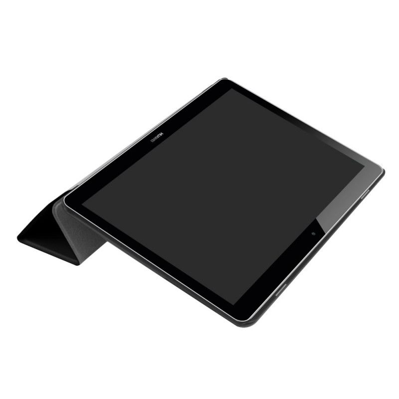 Smart Case Huawei MediaPad T3 10 Schwarz Dreifach Verstärkt