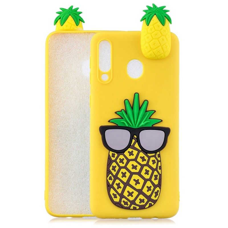 Hülle Samsung Galaxy A40 Handyhülle 3D Coole Ananas