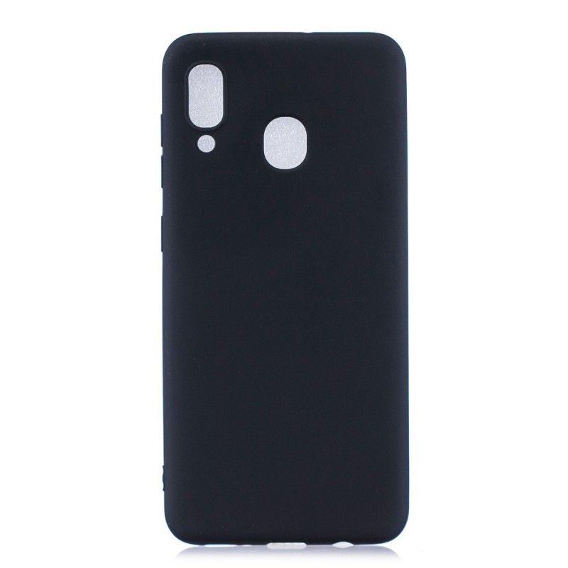 Hülle Samsung Galaxy A40 Schwarz Handyhülle Silikonsüßigkeit