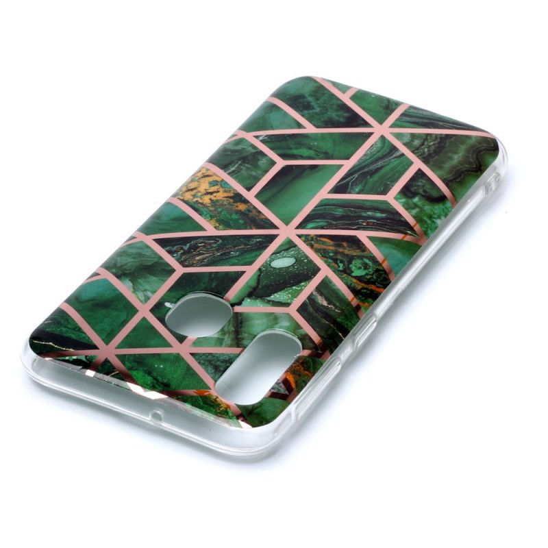 Hülle Samsung Galaxy A40 Schwarz Ultra Designer Marmor