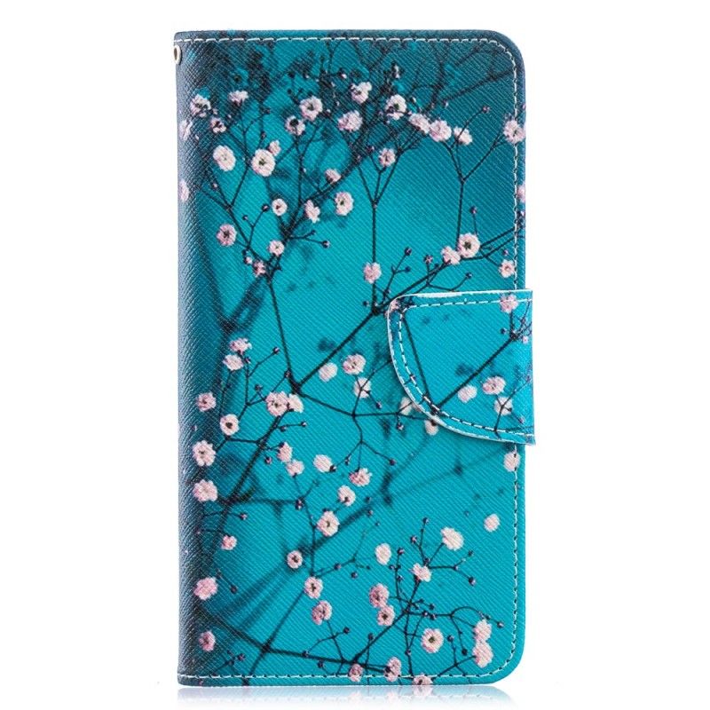 Lederhüllen Samsung Galaxy A40 Blühender Baum