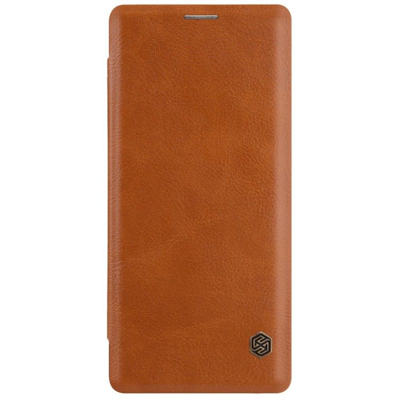 Flip Case Für Samsung Galaxy Note 8 Schwarz Nillkin-Qin-Serie