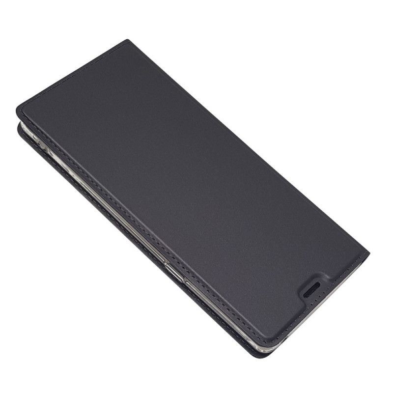 Flip Case Samsung Galaxy Note 8 Schwarz Premium-Ledereffekt