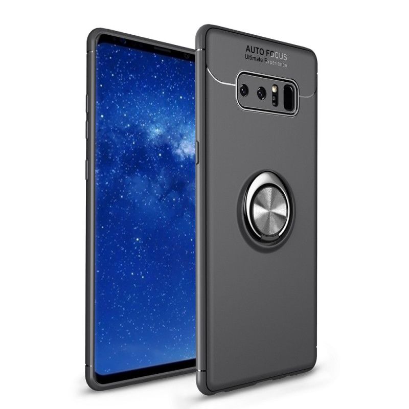 Hülle Für Samsung Galaxy Note 8 Schwarz Drehring