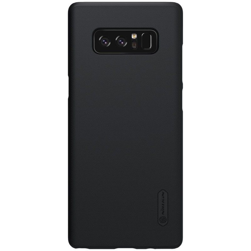 Hülle Samsung Galaxy Note 8 Schwarz Starrer Gefrosteter Nillkin