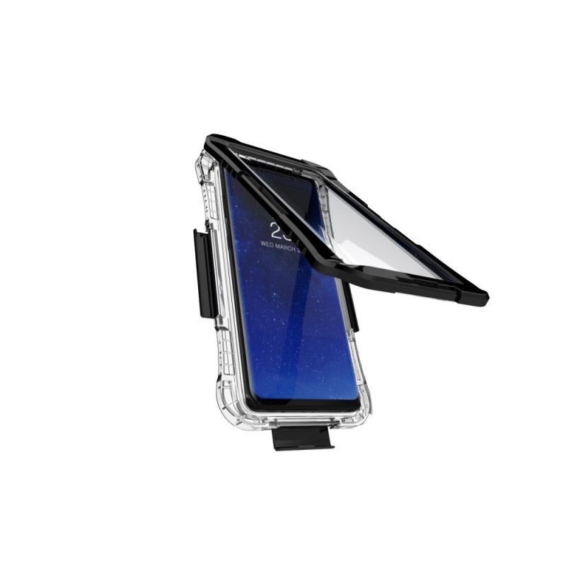 Hülle Samsung Galaxy Note 8 Schwarz Wasserdicht 6M