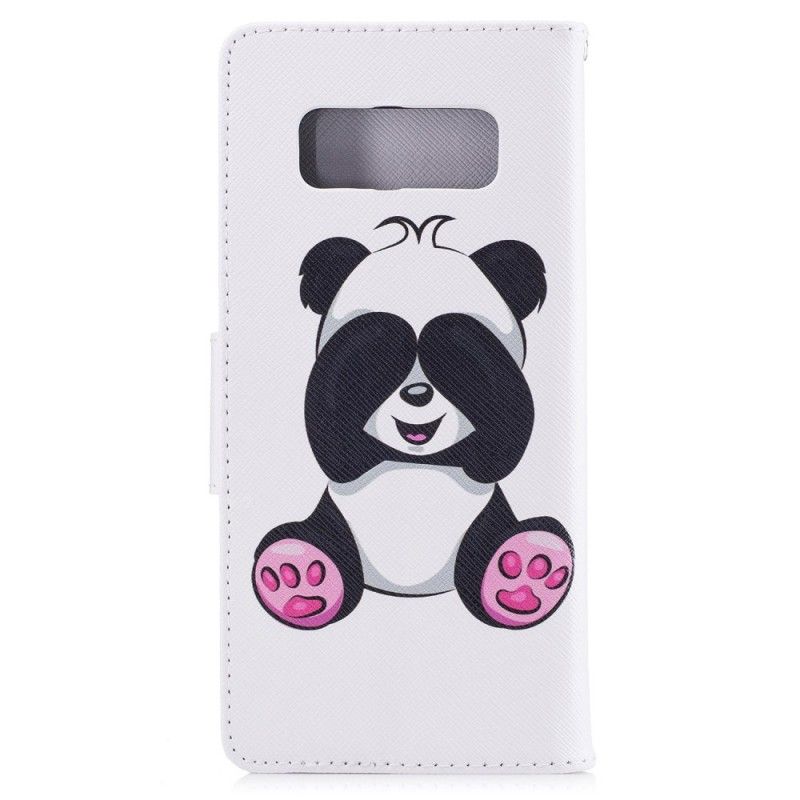 Lederhüllen Für Samsung Galaxy Note 8 Lustiger Panda