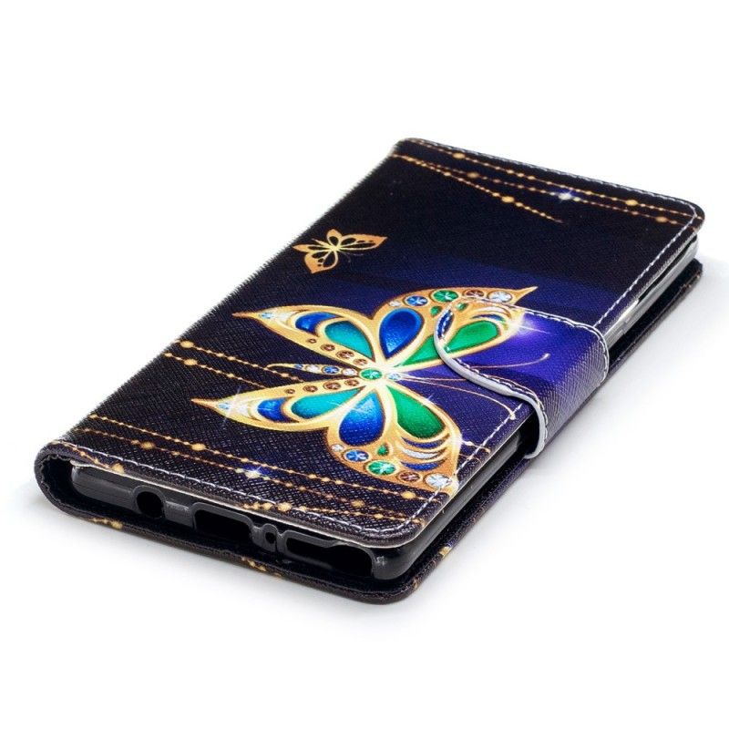 Lederhüllen Für Samsung Galaxy Note 8 Magischer Schmetterling