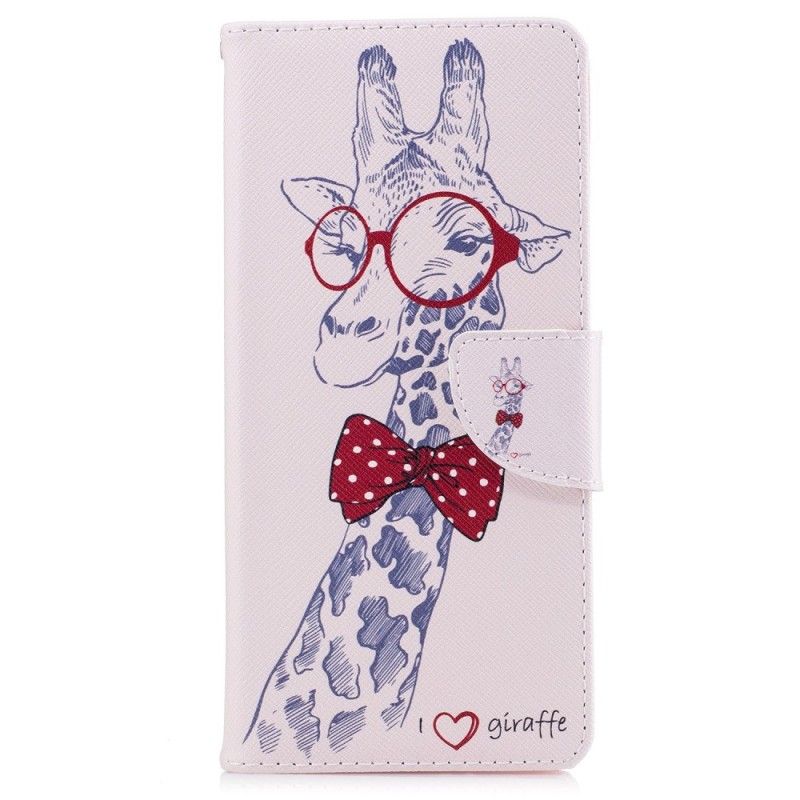 Lederhüllen Für Samsung Galaxy Note 8 Nerd-Giraffe