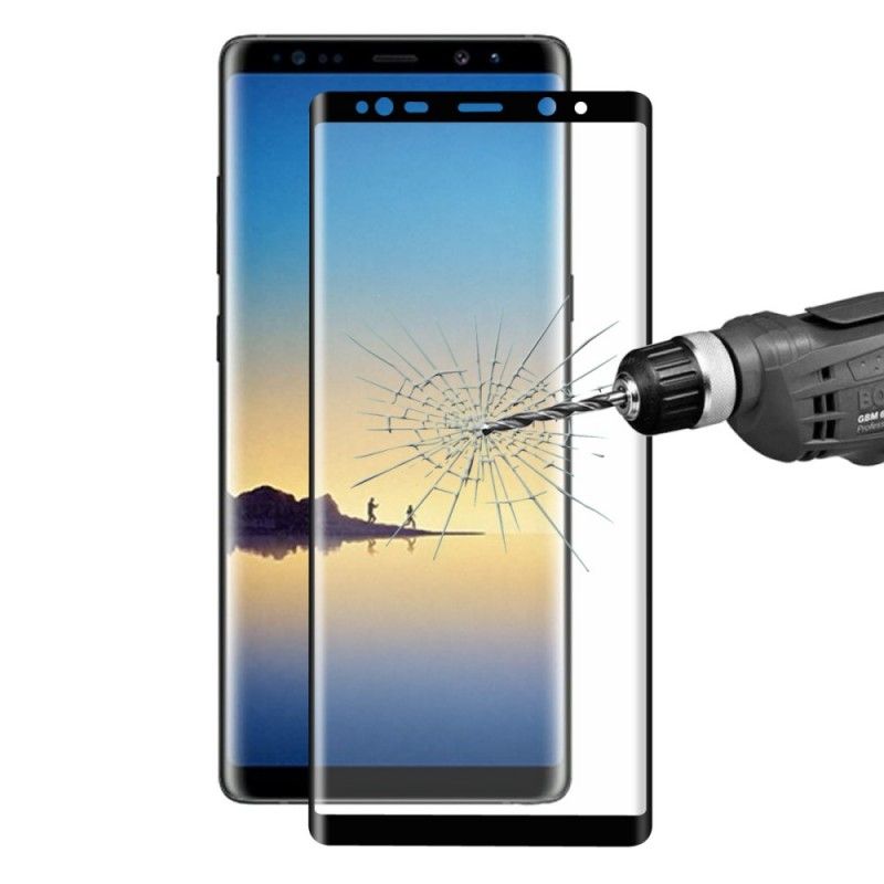 Schutz Aus Gehärtetem Glas Samsung Galaxy Note 8 Schwarz