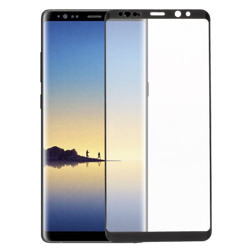 Schutz Aus Gehärtetem Glas Samsung Galaxy Note 8 Schwarz