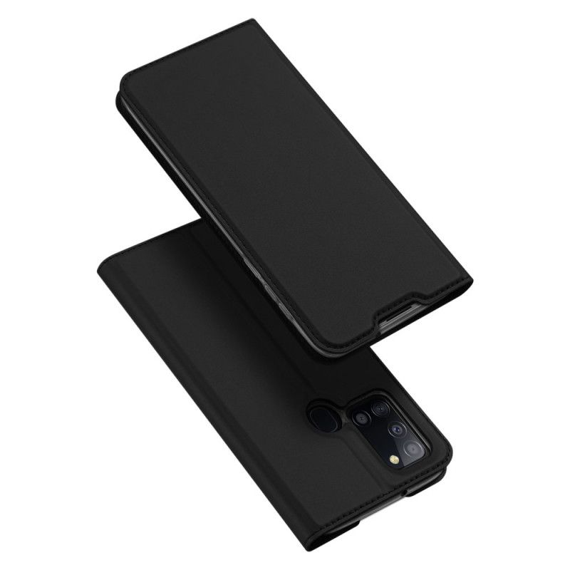 Flip Case Für Samsung Galaxy A21S Schwarz Pro-Dux-Ducis-Haut