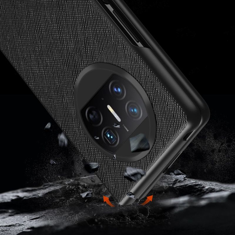 Hülle Huawei Mate X3 Handyhülle Gewebte Textur