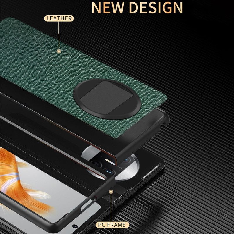 Hülle Huawei Mate X3 Handyhülle Gewebte Textur
