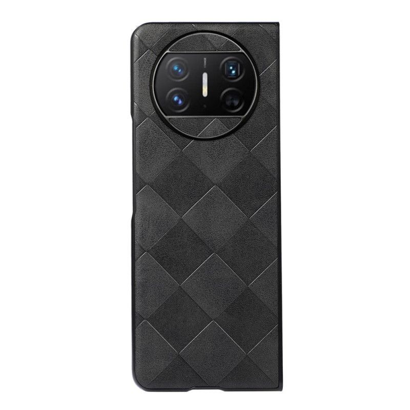 Hülle Huawei Mate X3 Handyhülle Kunstleder Mit Karomuster