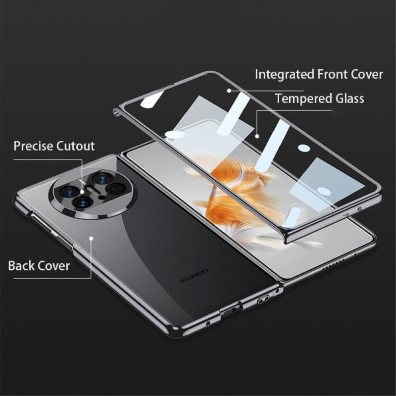 Hülle Huawei Mate X3 Handyhülle Transparent Mit Gkk-glasschutzfolie