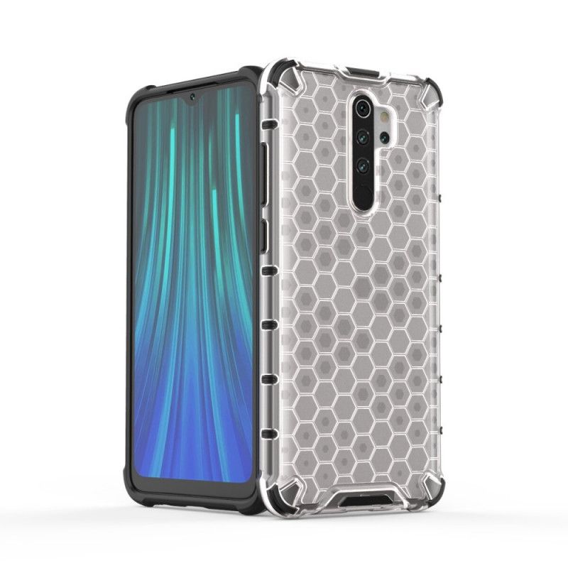 Hülle Für Xiaomi Redmi Note 8 Pro Schwarz Wabenstil