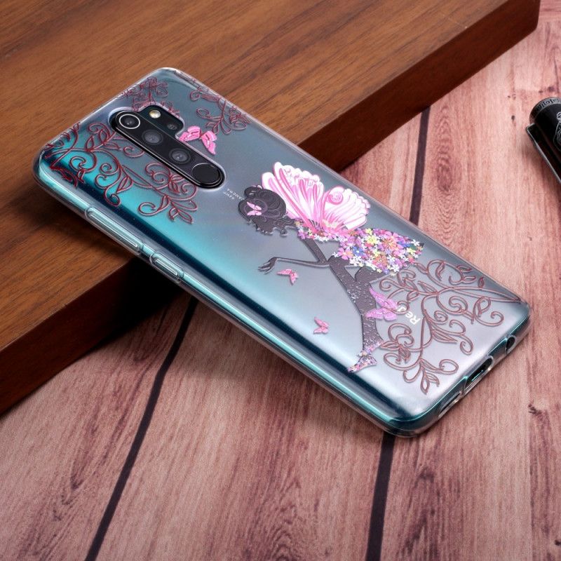 Hülle Xiaomi Redmi Note 8 Pro Handyhülle Blumenfee