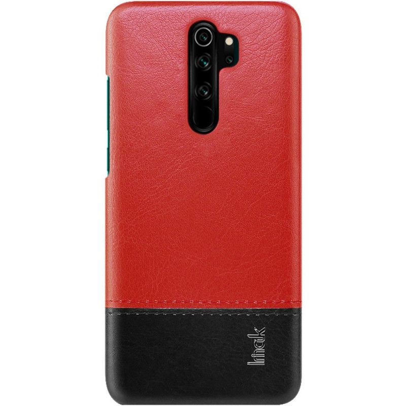 Hülle Xiaomi Redmi Note 8 Pro Rot Ledereffekt Der Imak Ruiyi-Serie