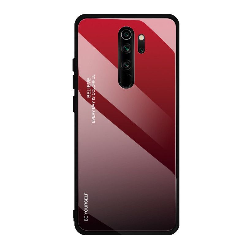 Hülle Xiaomi Redmi Note 8 Pro Rot Verzinkte Farbe