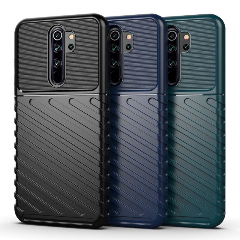 Hülle Xiaomi Redmi Note 8 Pro Schwarz Handyhülle Donnerserie