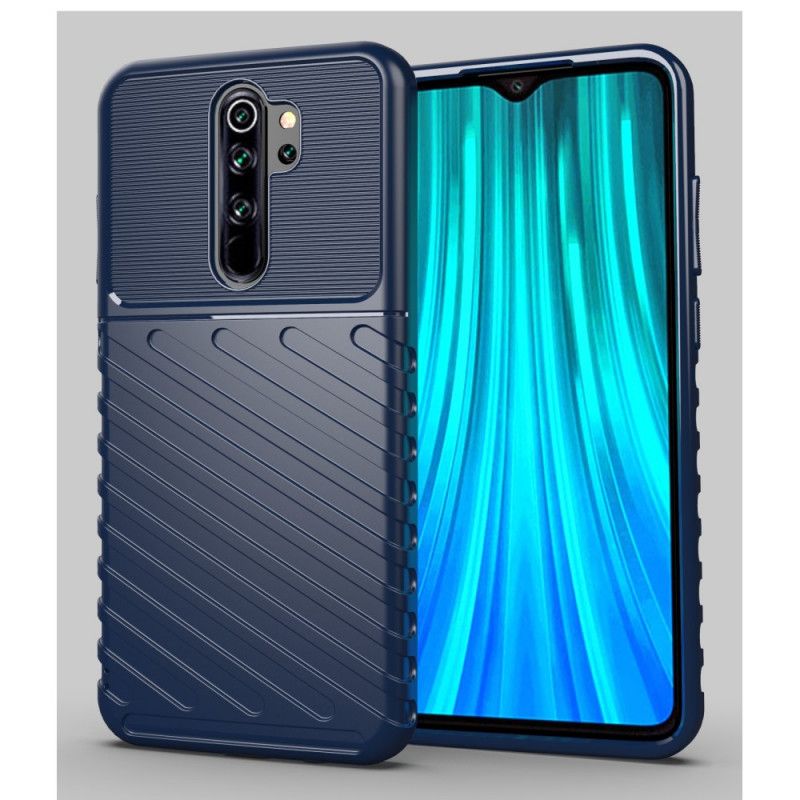 Hülle Xiaomi Redmi Note 8 Pro Schwarz Handyhülle Donnerserie