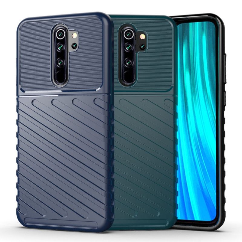 Hülle Xiaomi Redmi Note 8 Pro Schwarz Handyhülle Donnerserie