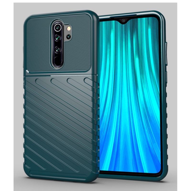 Hülle Xiaomi Redmi Note 8 Pro Schwarz Handyhülle Donnerserie