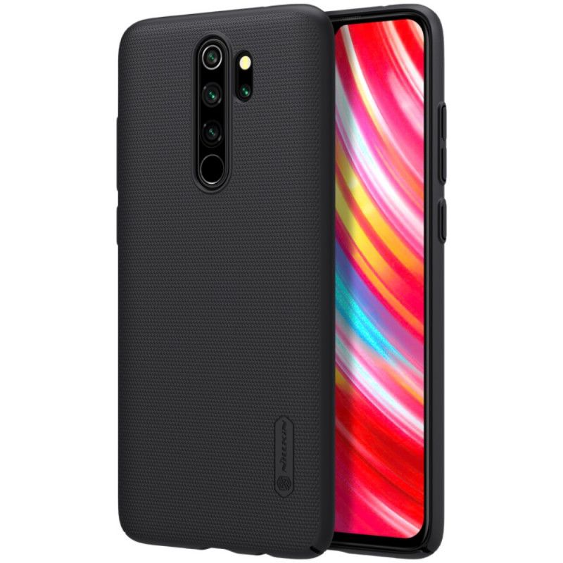 Hülle Xiaomi Redmi Note 8 Pro Schwarz Starrer Gefrosteter Nillkin