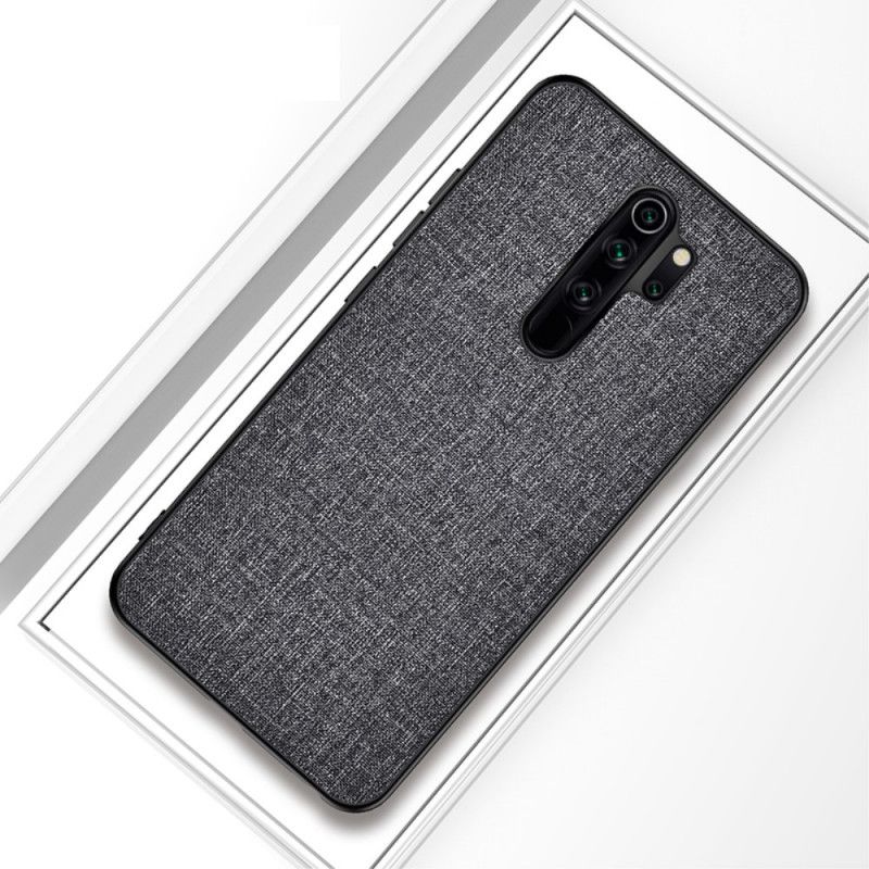 Hülle Xiaomi Redmi Note 8 Pro Schwarz Stoffstruktur