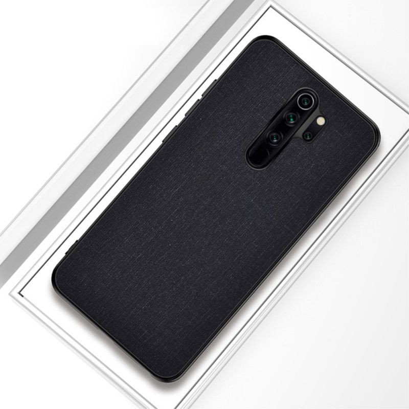 Hülle Xiaomi Redmi Note 8 Pro Schwarz Stoffstruktur