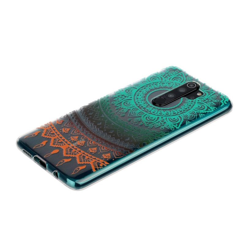 Hülle Xiaomi Redmi Note 8 Pro Transparentes Buntes Mandala