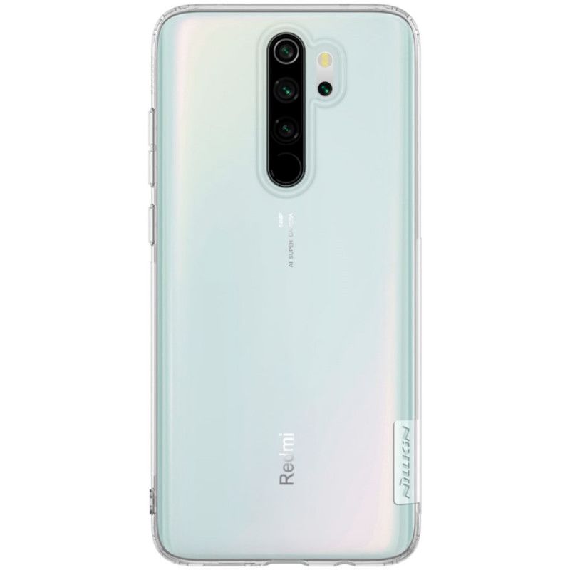 Hülle Xiaomi Redmi Note 8 Pro Weiß Handyhülle Transparenter Nillkin