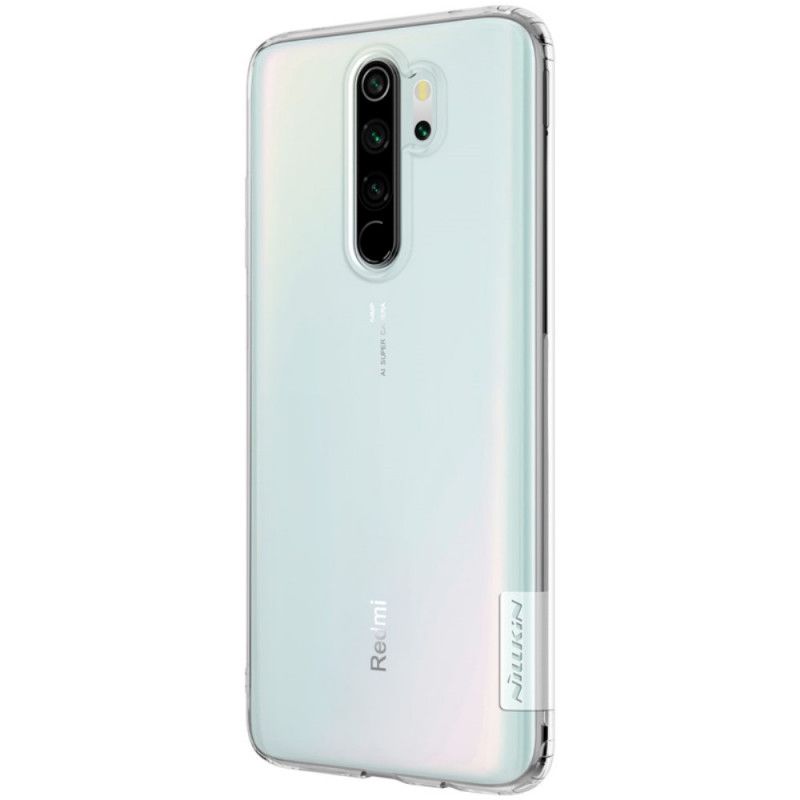 Hülle Xiaomi Redmi Note 8 Pro Weiß Handyhülle Transparenter Nillkin