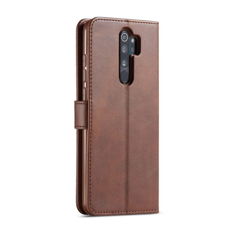 Lederhüllen Für Xiaomi Redmi Note 8 Pro Schwarz Lc.Imeeke Ledereffekt