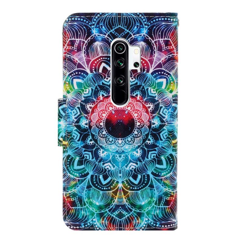 Lederhüllen Xiaomi Redmi Note 8 Pro Auffälliges Mandala Mit Tanga