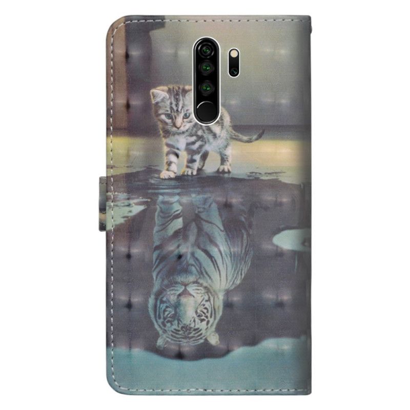 Lederhüllen Xiaomi Redmi Note 8 Pro Handyhülle Ernest Den Tiger