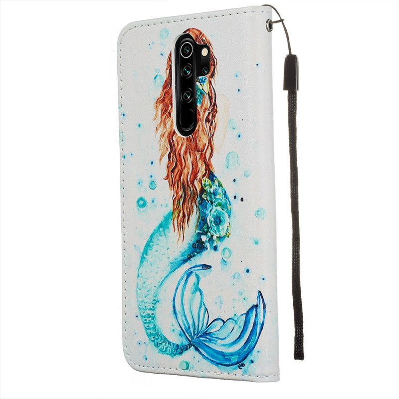 Lederhüllen Xiaomi Redmi Note 8 Pro Handyhülle Gedanken Über Tanga-Meerjungfrauen