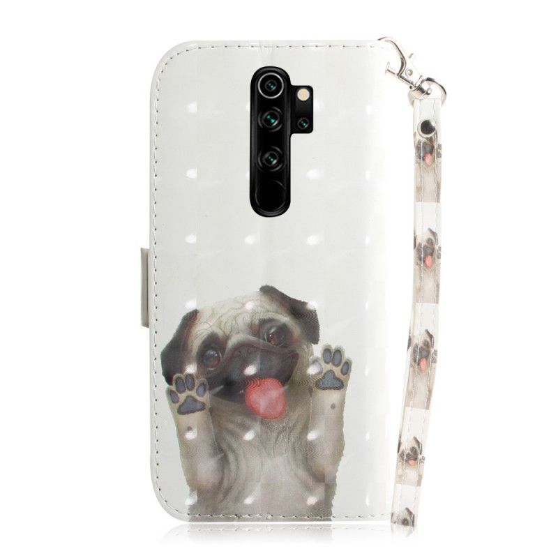 Lederhüllen Xiaomi Redmi Note 8 Pro Handyhülle Liebe Meinen Hund Mit Tanga