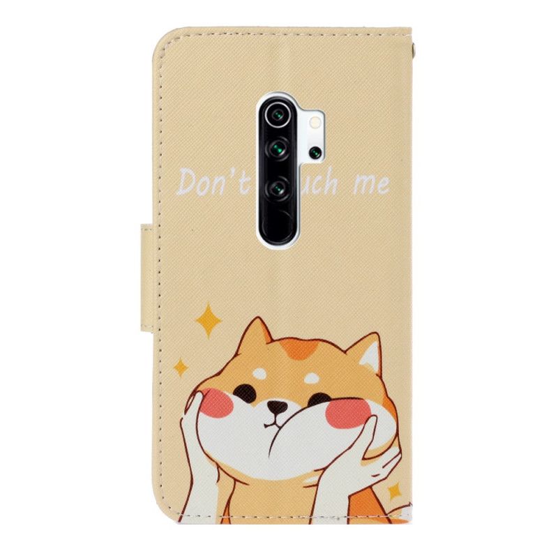 Lederhüllen Xiaomi Redmi Note 8 Pro Katze Fass Mich Nicht Mit Tanga An