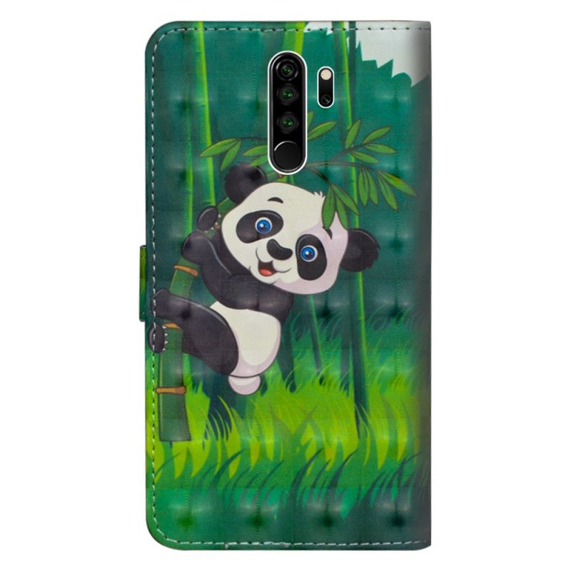 Lederhüllen Xiaomi Redmi Note 8 Pro Panda Und Bambus