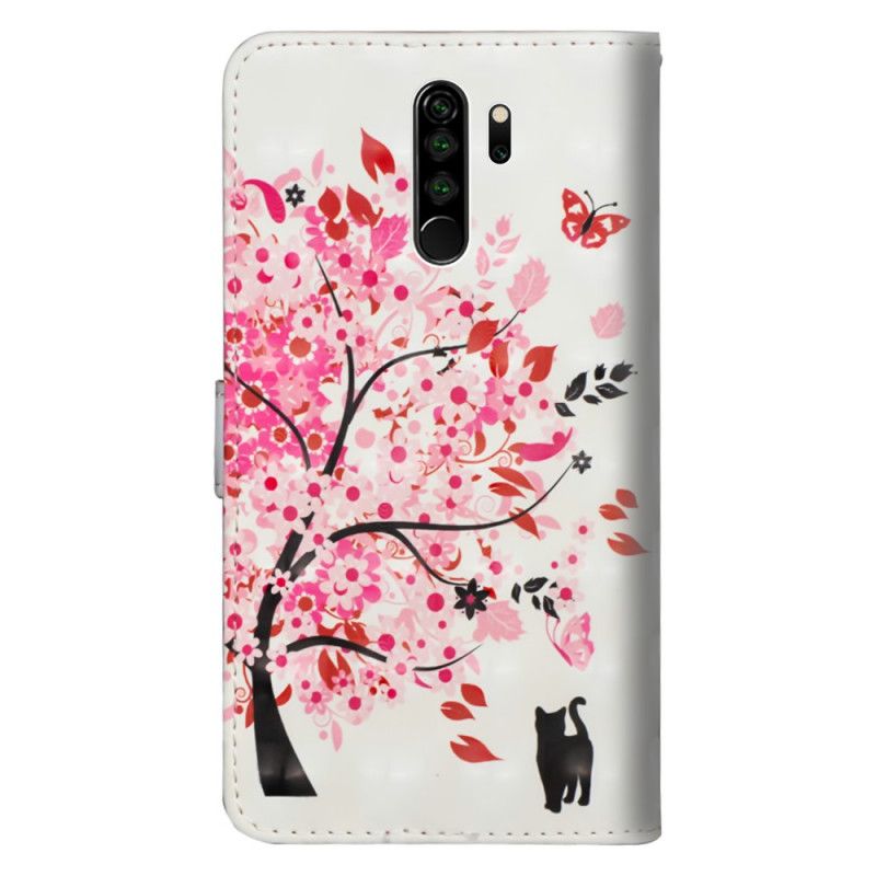 Lederhüllen Xiaomi Redmi Note 8 Pro Rosa Baum